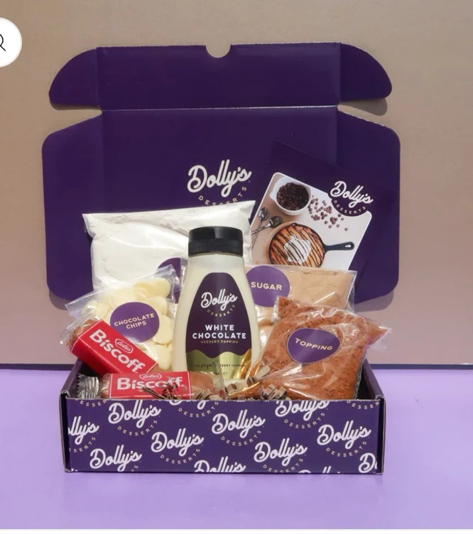 BIY Cookie Dough Kit biscoff dream