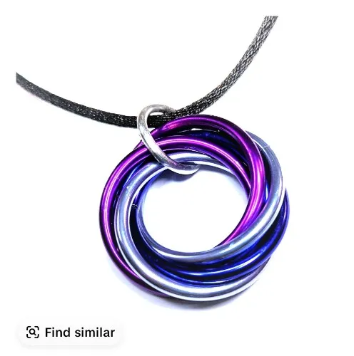 Möbii ColorFlow Jewelry: Stylish Fidget Accessories - Necklaces, Keychain/Lanyard, Earrings