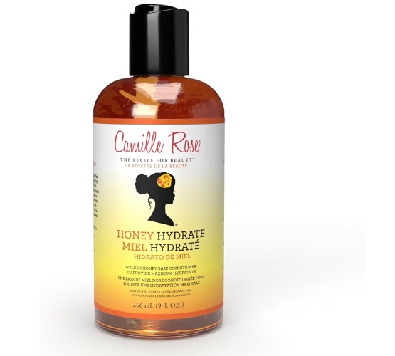 Amazon.com : Camille Rose Honey Hydrate Leave In Conditioner, with Aloe and Olive Oil, to Soften Smooth and Protect, Moisturizer for All Hair Types, 9 fl oz : Beauty & Personal Care