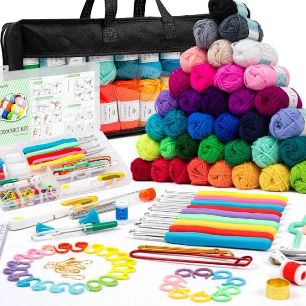 Inscraft Crochet Yarns Kit