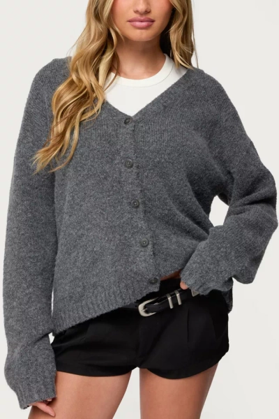 Edikted Shiraz Oversized Knit Cardigan