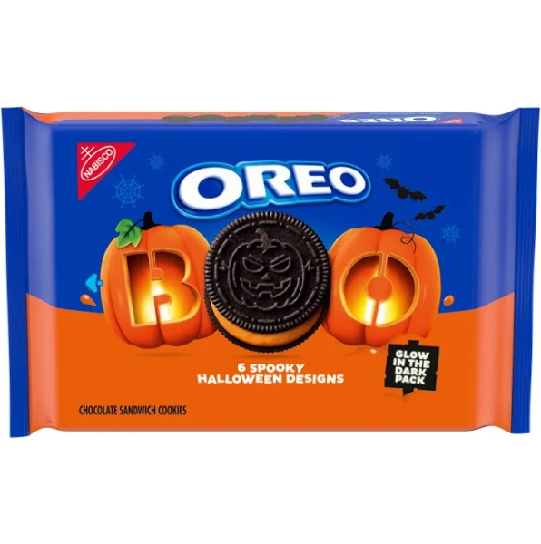 Oreo Orange Creme Chocolate Sandwich Cookies