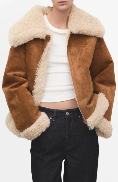 Adriana Faux ShearlingJacket
