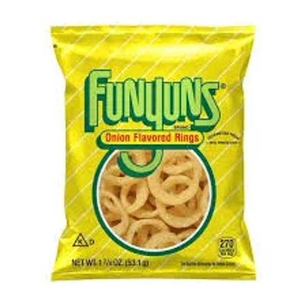 Frito-Lay Funyuns Original Onion Snacks, 1.87 oz.