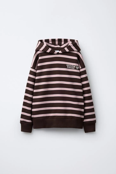 STRIPED HOODIE
