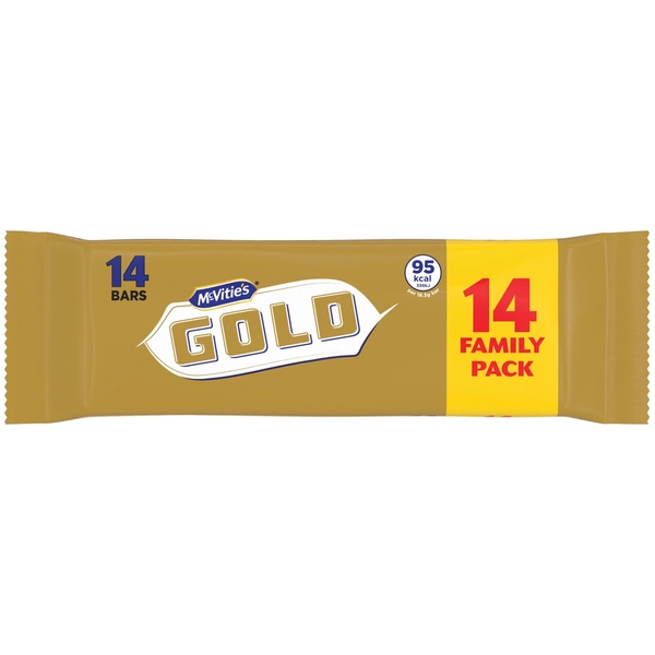 Mcvities Gold Bars 14pk