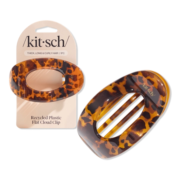 Tortoise Cloud Flat Claw Clip - Large