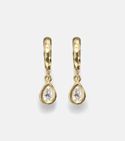 Boucles d'oreilles Hidden Gem en or 18 ct et diamants