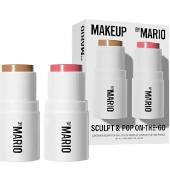 Makeup By Mario Sculpt & Pop On The Go Duo