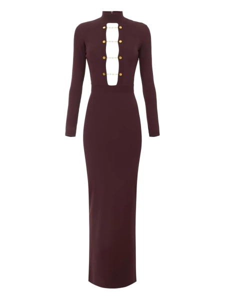 Elisabetta Franchi robe courte à détail de chaîne | 38