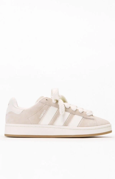 Women's Tan & White Campus 00s Sneakers