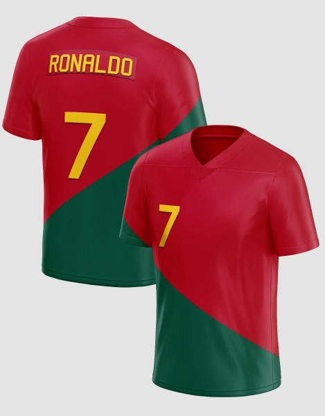 Cristiano Ronaldo Portugal #7 Soccer Jersey