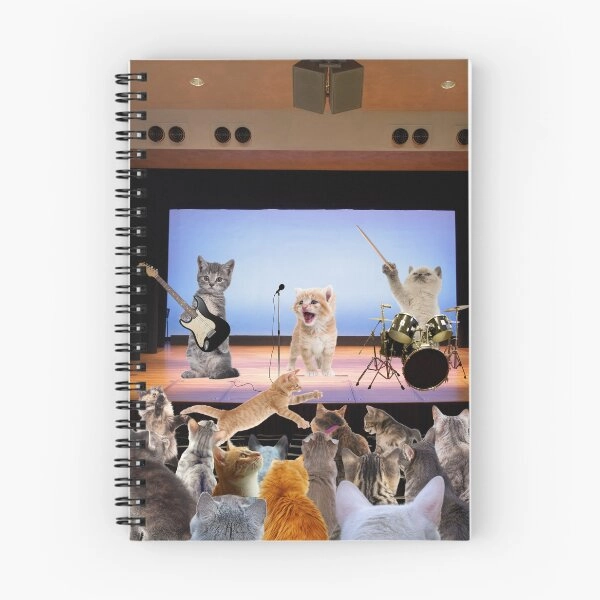 ꙳ purrrvana spiral notebook ꙳ Journal