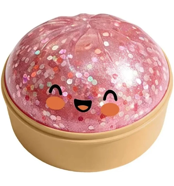 Rainbow Dumpling Squishes Stress Ball Reusable Low Rebound Decompression Toy Soft Dough Ball for