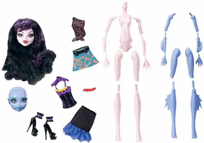 Create-A-Monster Vampire & Sea Monster