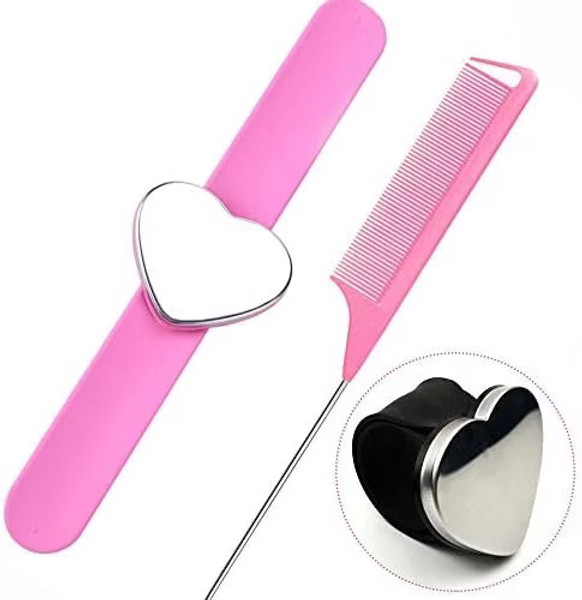 Braider Band and Comb  Braider Wristband With Parting Comb Bobbie Pin Hair Clips  Bracelet For Hairstylist Braiding Band Pin Holder Gel Band For Braiders Professional Braiding Tools - Walmart.com