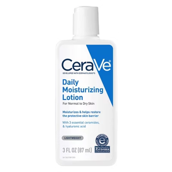 CeraVe Daily Moisturizing Face and Body Lotion for Normal to Dry Skin – 3 fl oz