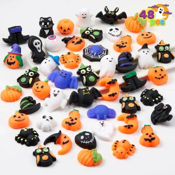 Joyin 48 Pcs Halloween Mochi Squishy Toys