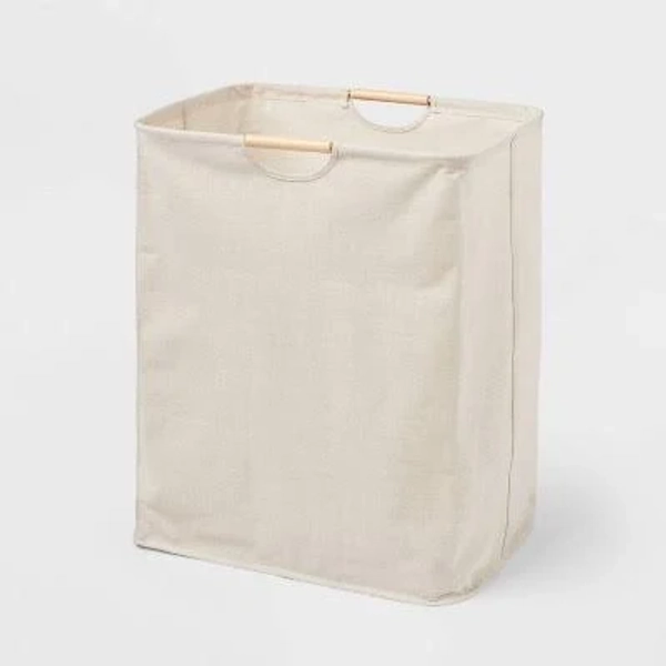 Brightroom Canvas Rectangle Laundry Hamper