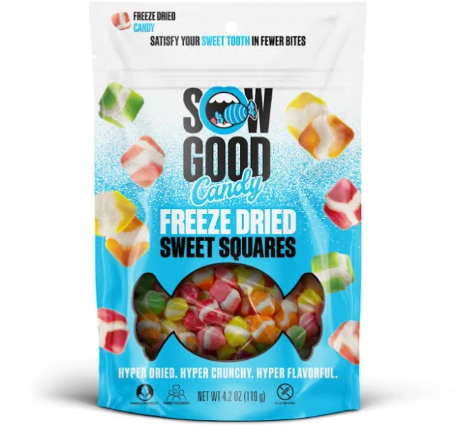 SOW Good Sweet Squares Freeze Dried Candy
