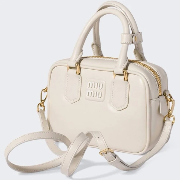 Miu Women's Miu Arcadie Leather Bag