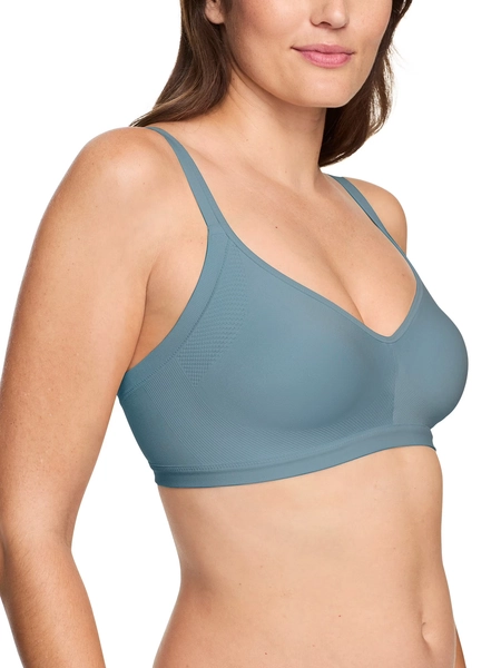 Warners Blissful Benefits Women's Underarm-Smoothing With Seamless Stretch Wireless Lightly Lined Comfort Bra, S-3X - Walmart.com
