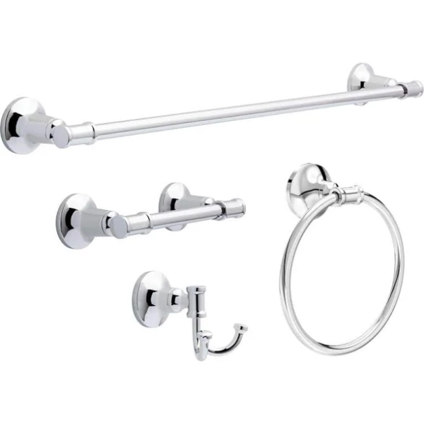 Delta Chamberlain 4-Piece Bath Hardware Set