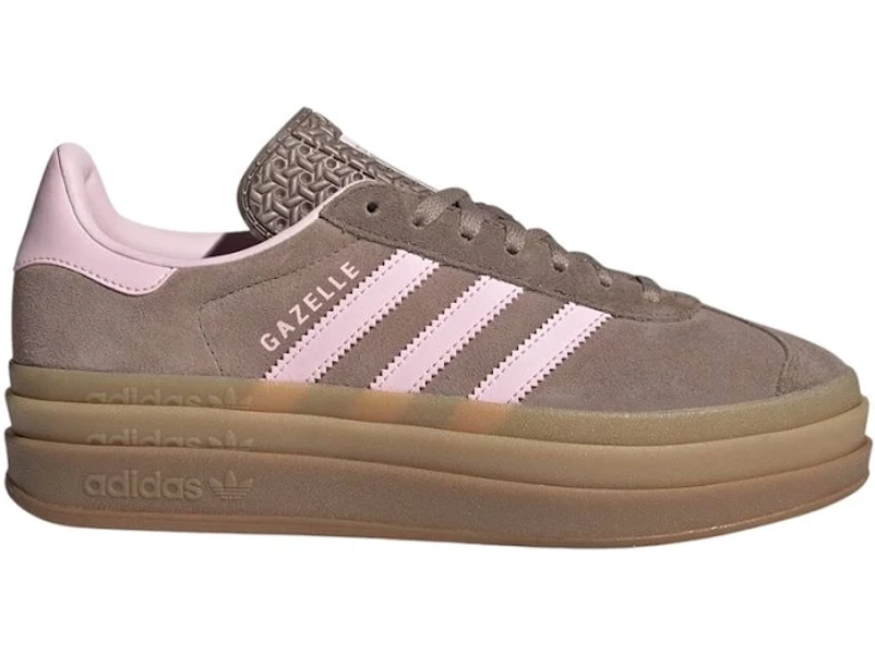 adidas Gazelle Bold Trace Brown Clear Pink (Women's)