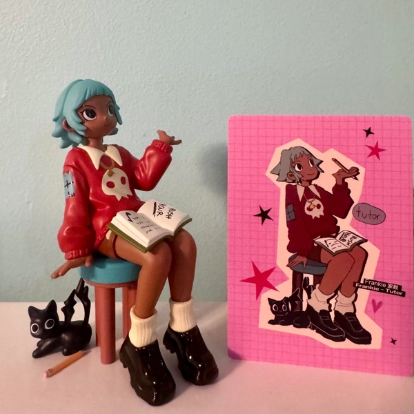POP MART Peach Riot Rush Hour Frankie Tutor \comes...