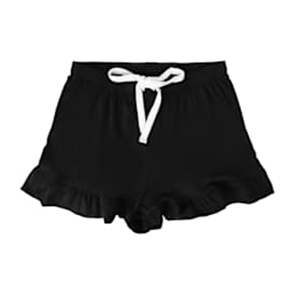 Girls Ruffle Pajama Shorts