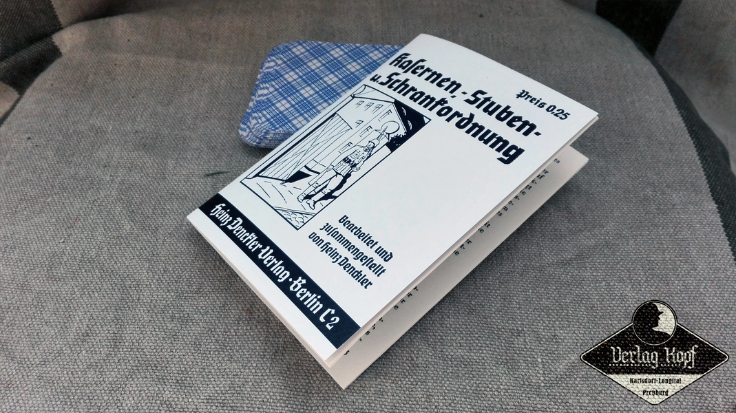 Kasernen-, Stuben- und Schrankordnung