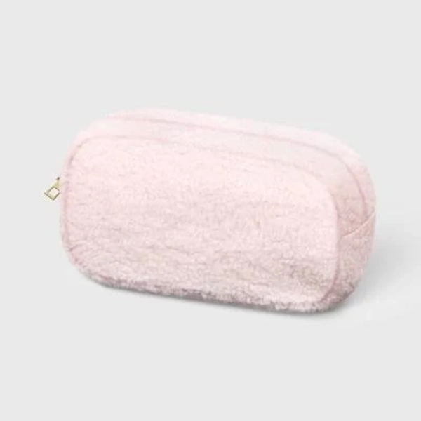 up&up Single Zip Pink Pencil Pouch