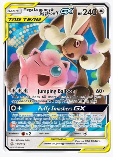 Mega Lopunny & Jigglypuff GX