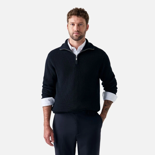 Suéter Tricot Mariner Preto Masculino