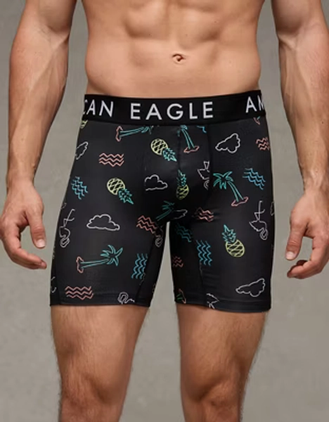 AEO Men's Neon 6" Flex Boxer Brief