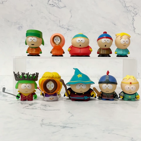 5Pcs/Set South Park Anime Action Figure/Keychain The Stick of Truth Kenny McCormick Stan Marsh Cute Lovely Dolls Ornaments Gifts - AliExpress 
