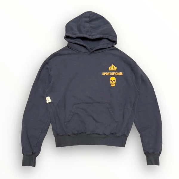 Kings Skull Pullover - SM / Navy