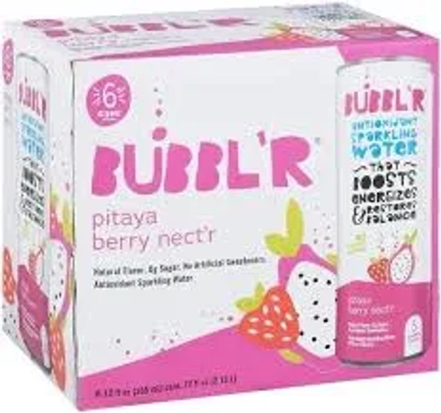 6-pack Pitaya Berry Nect'r BUBBL'R Drink