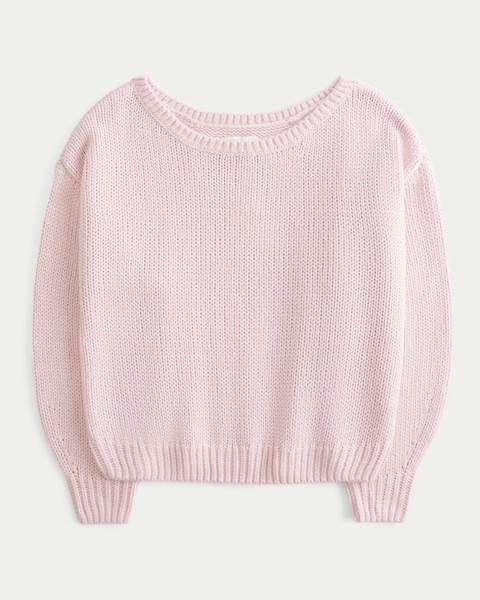 Slouchy Off-the-Shoulder Sweater
