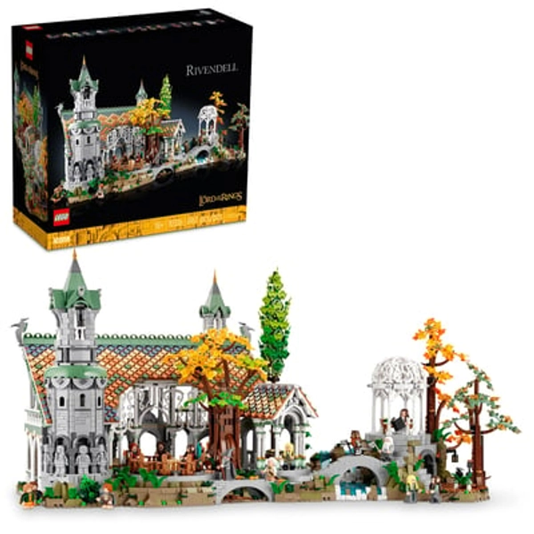LEGO Icons The Lord of The Rings: Rivendell Building Set for Adults, Ages 18+ - LOTR Bedroom or Home Decor - Gift for Men & Women - 10316