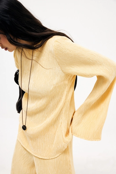 Blouse à fente latérale