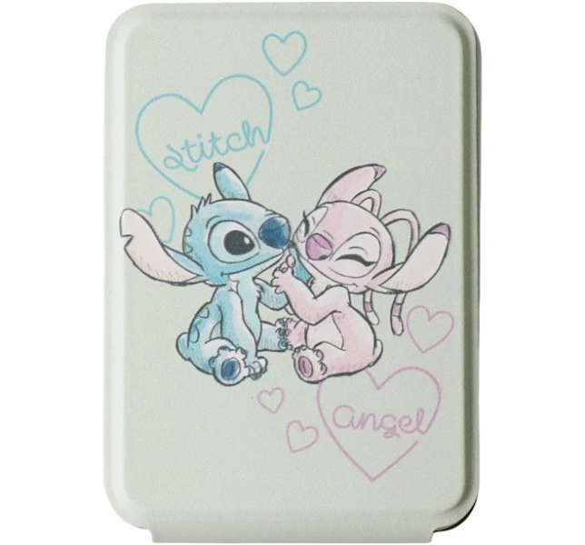 Impressions Vanity Stitch Better Together Folio LED Compact Travel Makeup Mirror