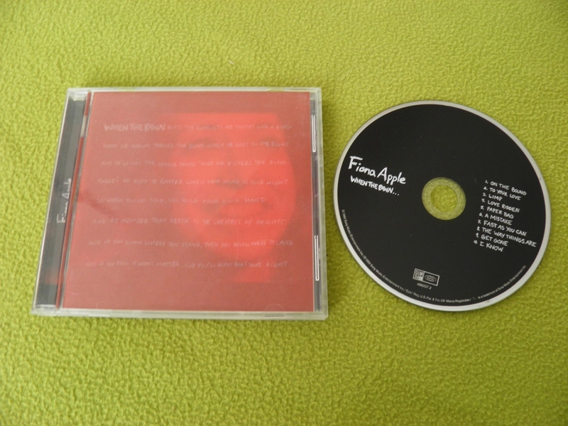 Fiona Apple - When The Pawn... RARE Original 1999 Australia Made CD EX