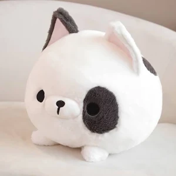 Cafe Pets - 1pc Kawaii Plush Cookie (White and Black) / 40cm