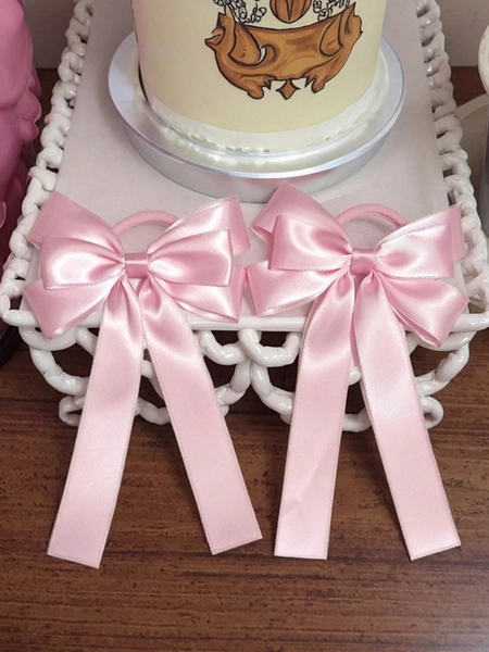 bow hairties 