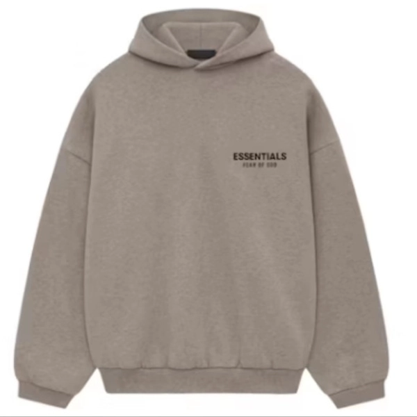 Essentials Fear of God Pullover Hoodie – Dark Heather (2024) – Extra Large – NWT
