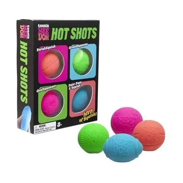 Hot Shots Teenie NeeDoh - Mind & Body for Ages 3 to 12 - Fat Brain Toys5