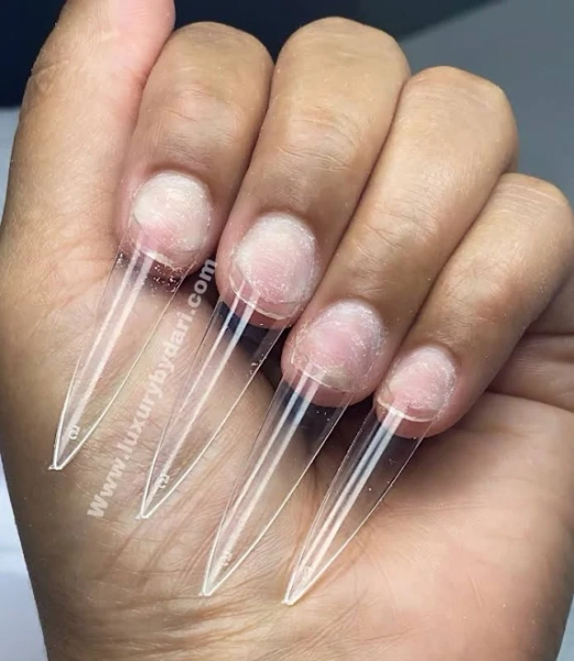 Clear Stiletto Nail Tips
