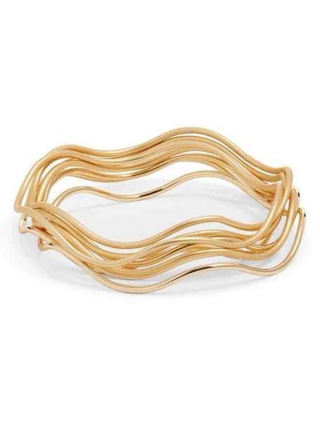Nordstrom Wavy Bangle Set of 8