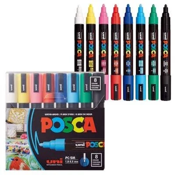 Posca PC-5M Water-Based Paint Markers